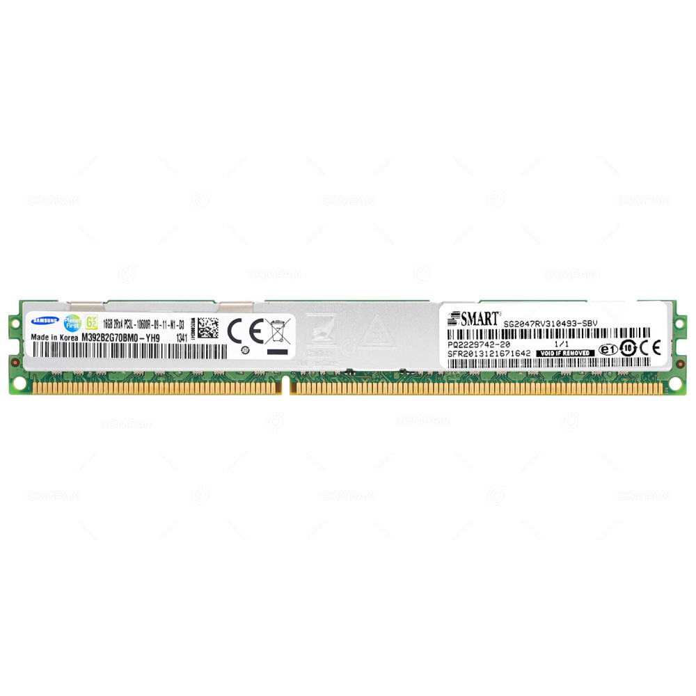 SG2047RV310493SBV NETAPP SMART MEMORY 16GB FOR FAS2552 SG2047RV310493-SBV, PQ2229742-20, M392B2G70BM0-YH9